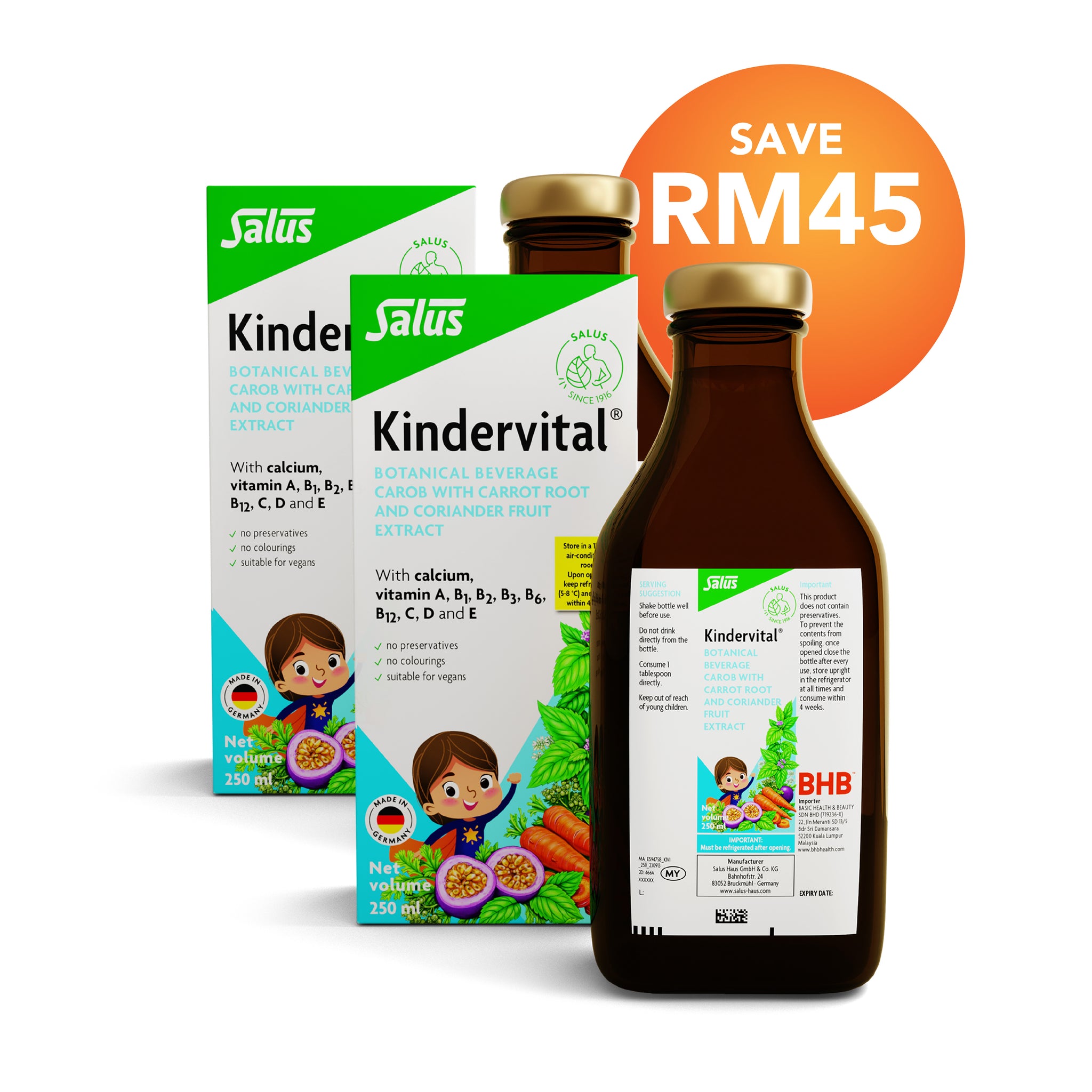Kindervital® (Pre-Order, new stock arriving late August) – BHB Health
