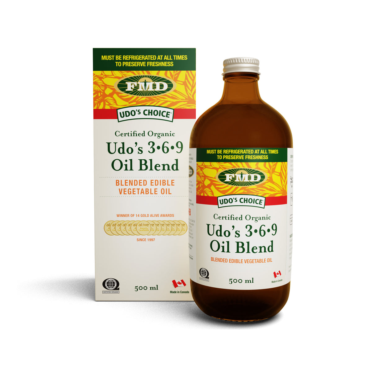 Udo’s 3•6•9 Oil Blend – BHB Health